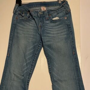 Chic Light Blue Women's Flare Jeans